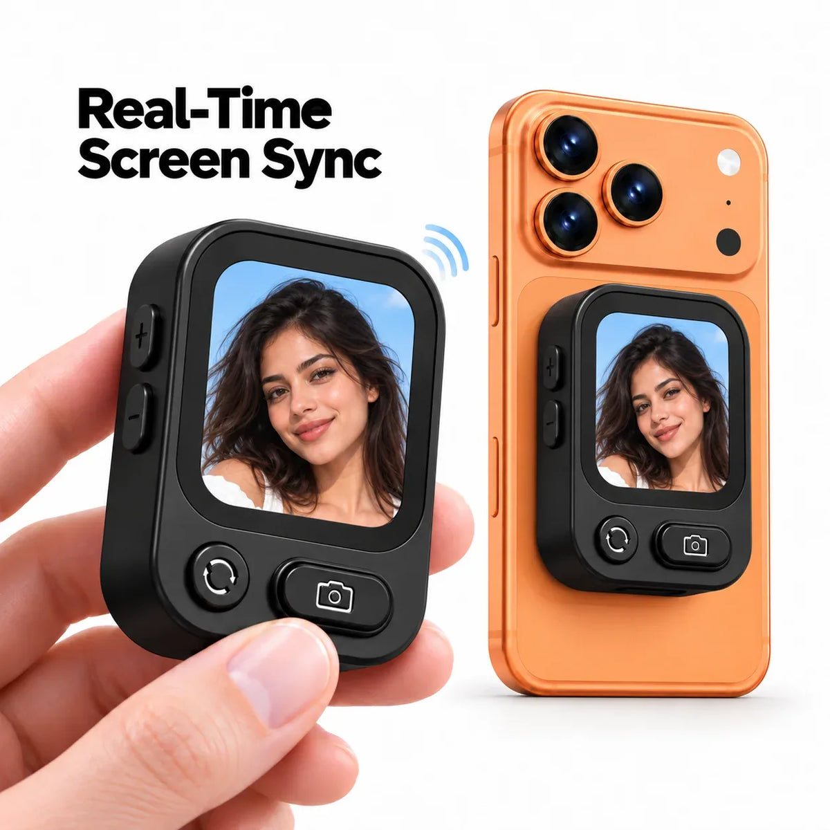 Magnetic Wireless Phone Vlog Screen