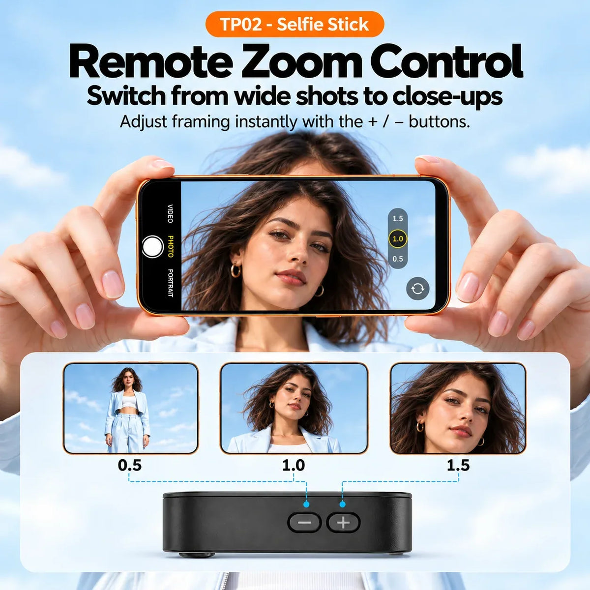 Magnetic Wireless Phone Vlog Screen