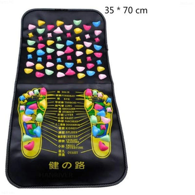 Feet Massage Pad Chinese Feet Reflexology Walk Massage Stone Feet Pain Relieve Mat Pad Feet Health Care Massager Cushion