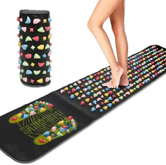 Foot Massage Pad Finger Pressure Board Foot Foot Massage Pad Health Walk Foot Pressure Board Imitation Goose Soft Stone Road